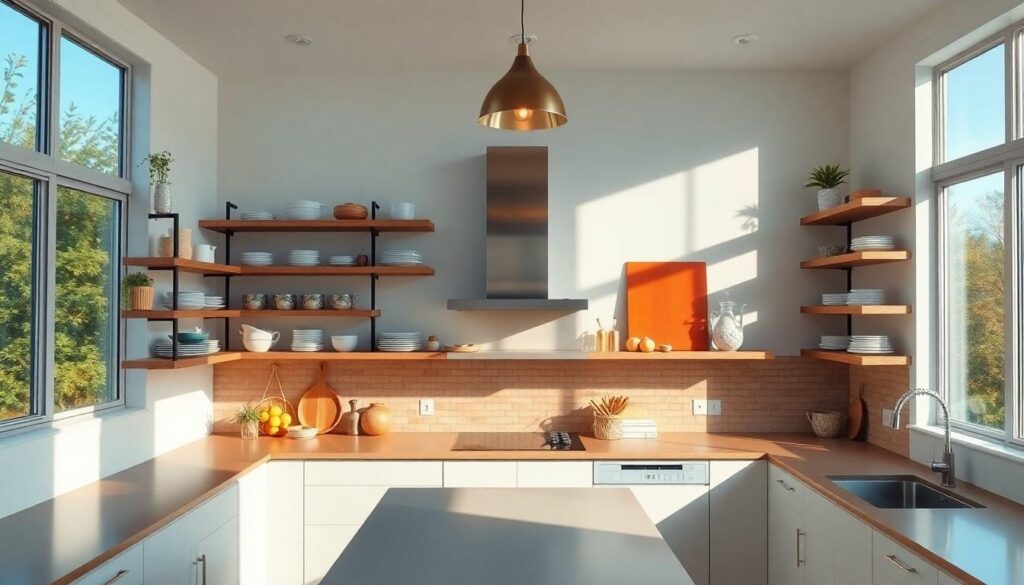 Kitchen Without Table Kitchens Without Upper Cabinets: Transform Your Space with Style and ...